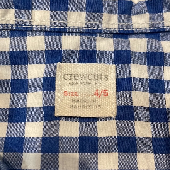 Boys 4/5 Crewcuts button down - Picture 3 of 4